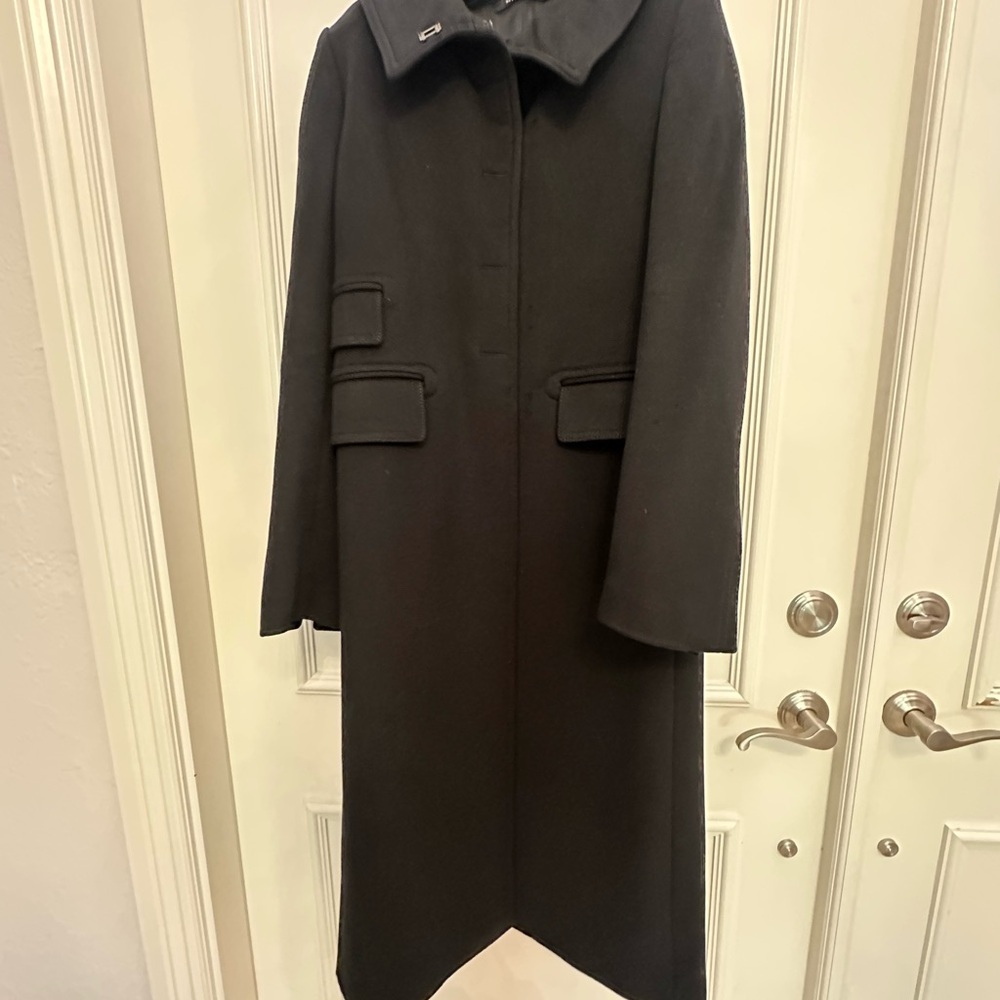 Gucci long black coat